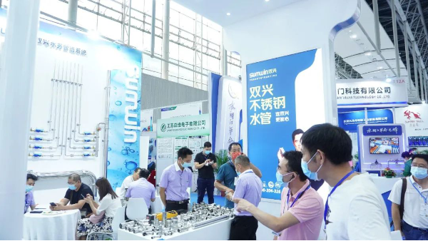 廣州國際城鎮(zhèn)水務(wù)展今日開幕，雙興展位第一天精彩速遞